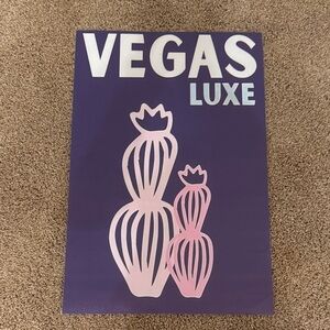 Purple Vegas Luxe Poster